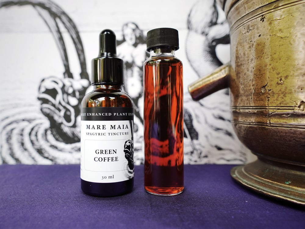 Image of GREEN COFFEE spagyric tincture - alchemically enhanced plant extraction