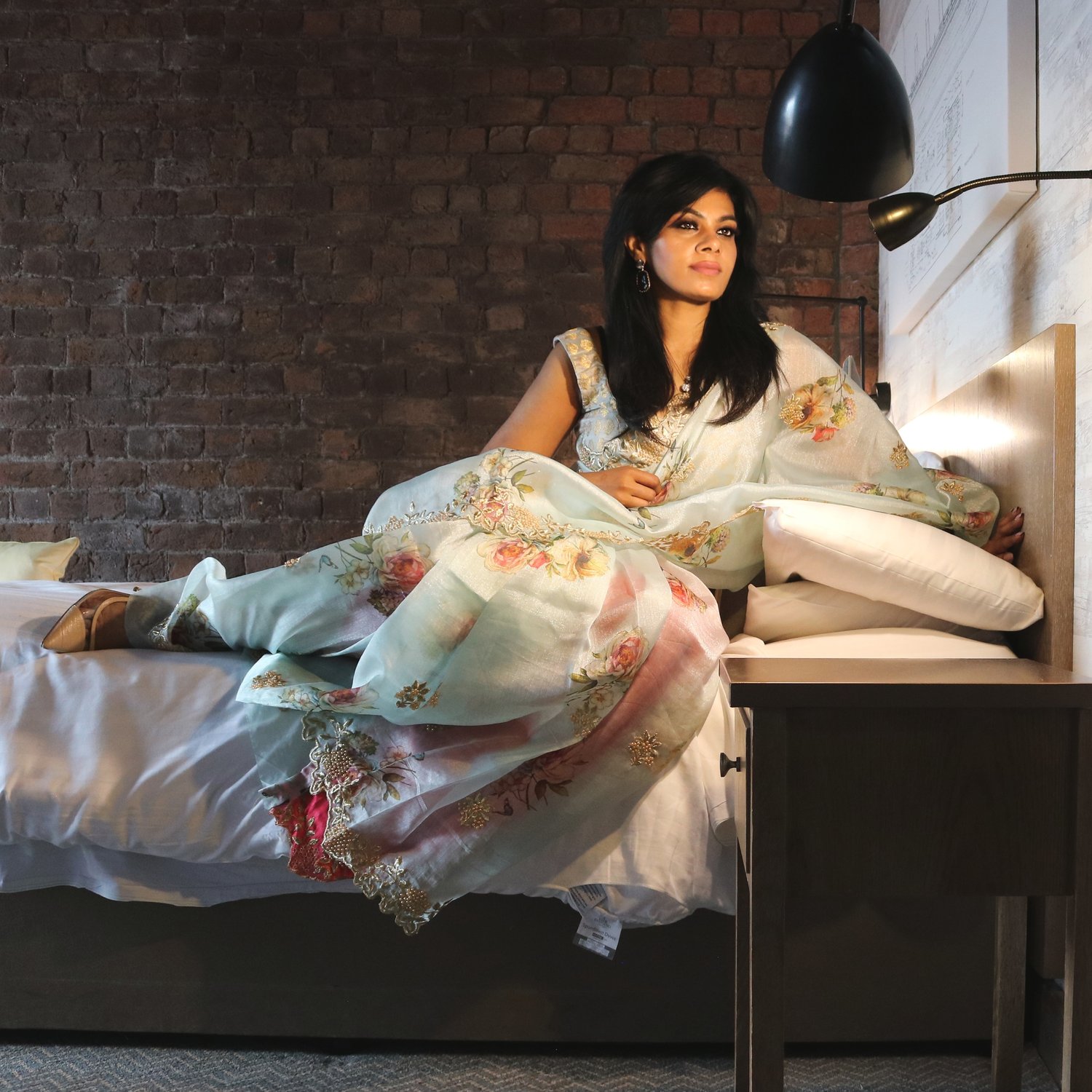 Image of ORGENZA LIGHT BLUE 