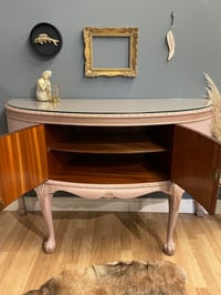 Image 4 of Stunning pink & gold mahogany  sideboard 