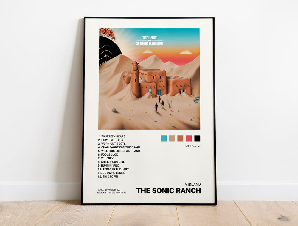 Midland - The Sonic Ranch, Documentary (Album) Cover Poster