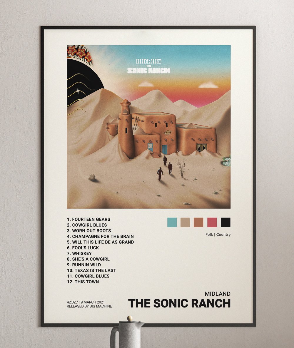 Midland - The Sonic Ranch, Documentary (Album) Cover Poster