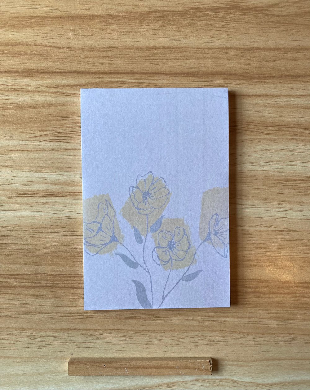 Image of Floral Stationary Notepads