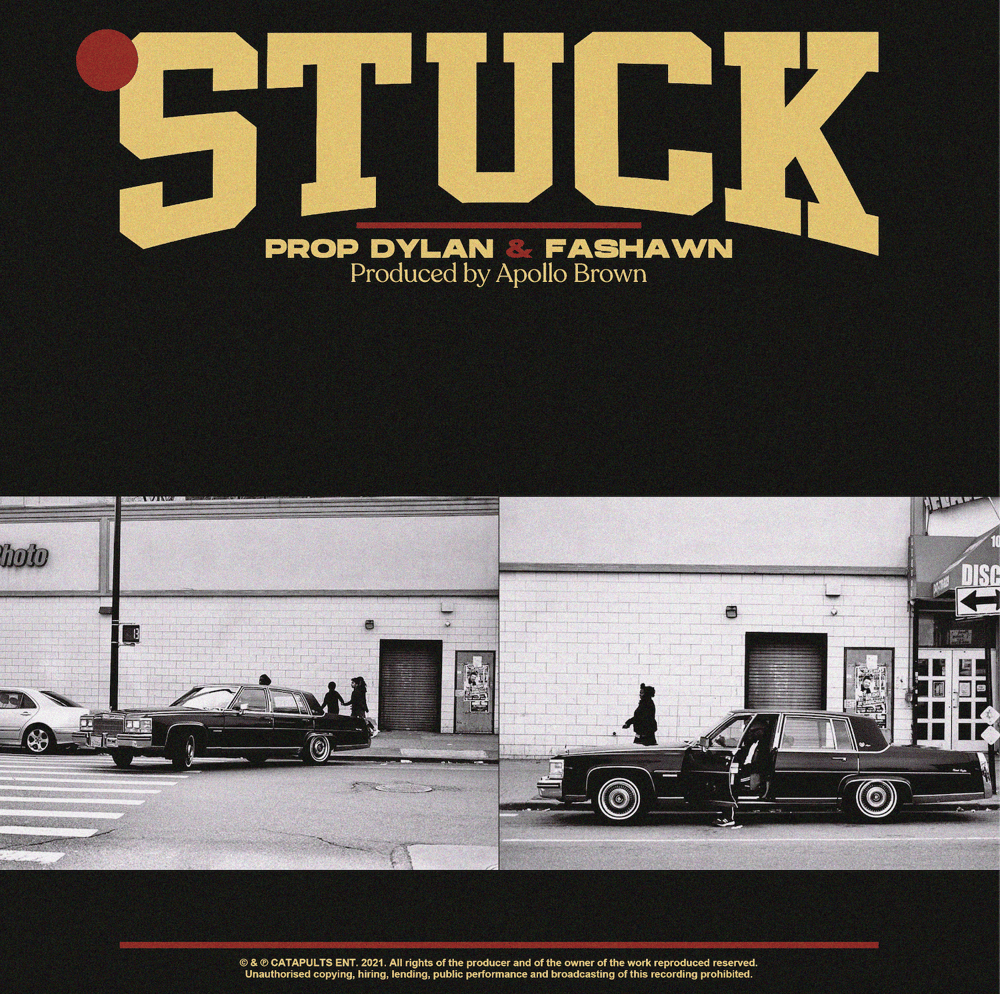 "Stuck" ft. Fashawn & Apollo Brown 7" inch vinyl 