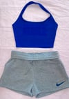 medium halter/shorts