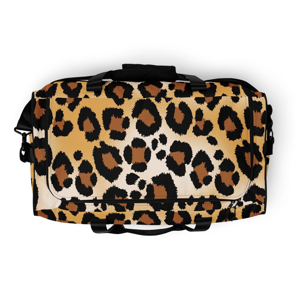 Image of Duffle bag Leopard Design