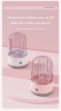 Image 21 of Mini Laundry Cup 1L Wireless Portable Underwear&Socks Automatic Washing Machine Rechargeable