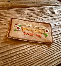 Image 3 of Phish hand stitch patch “ come waste ”