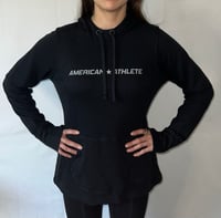 Image 1 of Women’s Athletic Hoody - Heather Grey 