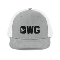 Image 3 of OWG - Branded Black Richardson 112 Snapback Trucker Cap