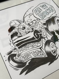 Image 3 of Tin Can Racer - Original Inking