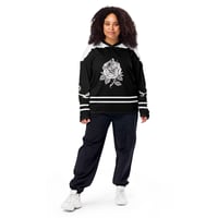 Image 4 of Officially licensed Leigh River's edge of darkness Kade Recycled hockey fan jersey 