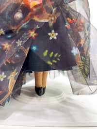 Image 3 of Read More Hate Less Small Art Doll I Know Why the Caged Bird Sings