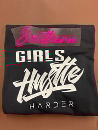 Image 2 of Girls Hustle Harder Pink