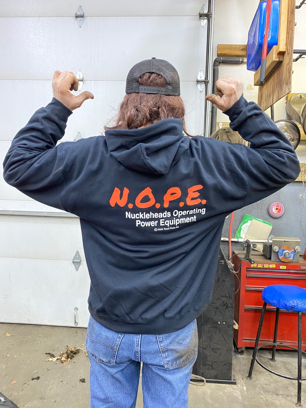 NEW! N.O.P.E. Hoodies (Med-4XL) 