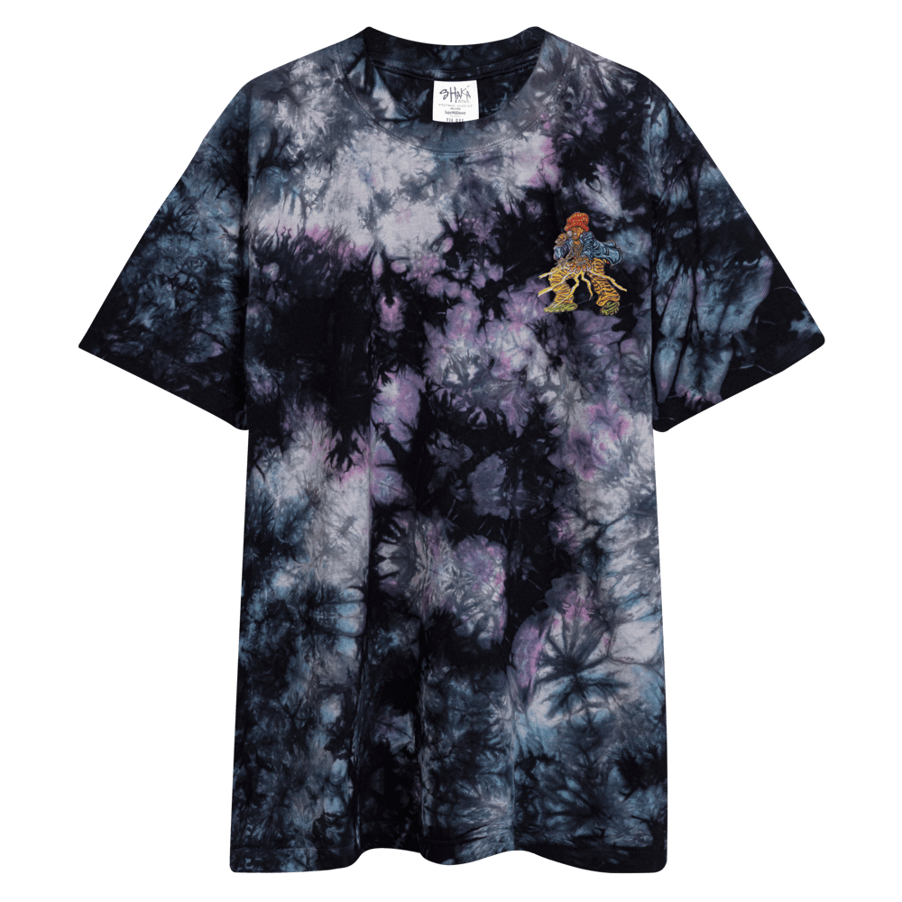 "AUDACI" SLO Tie-Dye Shirt [ART ILLUSTRATED BY GREGORY HAWKINS]