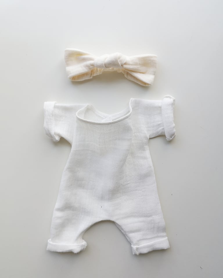 Tenue combi blanche Image 2