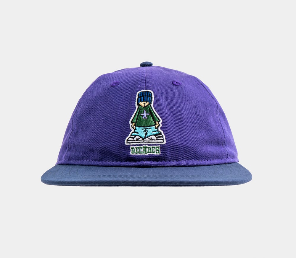 Image of Kid 6 Panel Purple/Navy