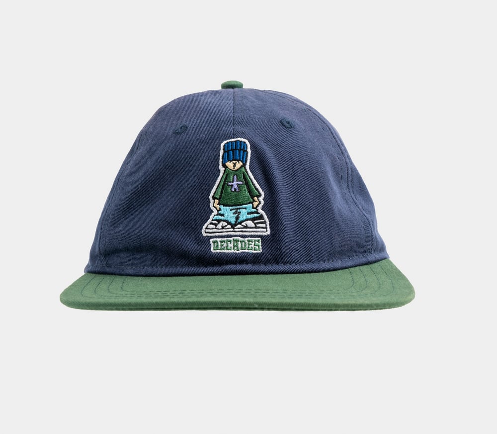 Image of Kid 6 Panel Navy/Forest
