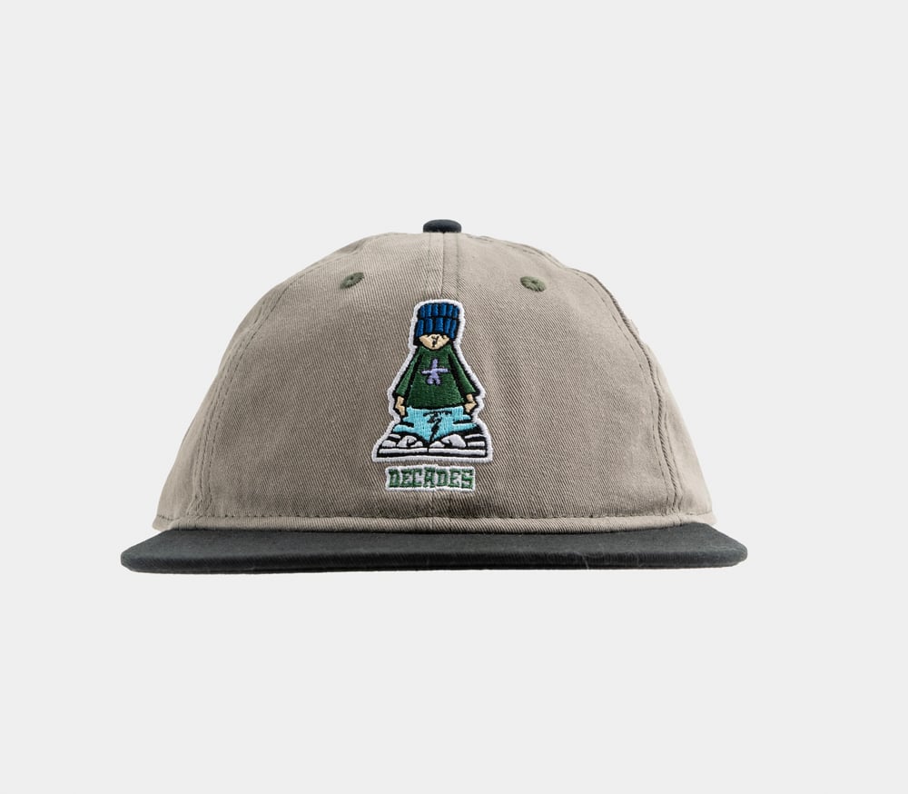 Image of Kid 6 Panel Olive/Black