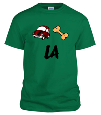 Car Bone LA Tee (Green)