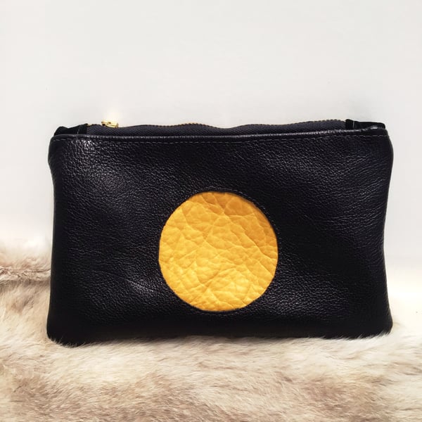Image of Black and Gold Mod Pouch