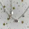 Stars and moons necklace