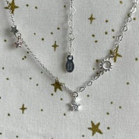 Sun and stars necklace