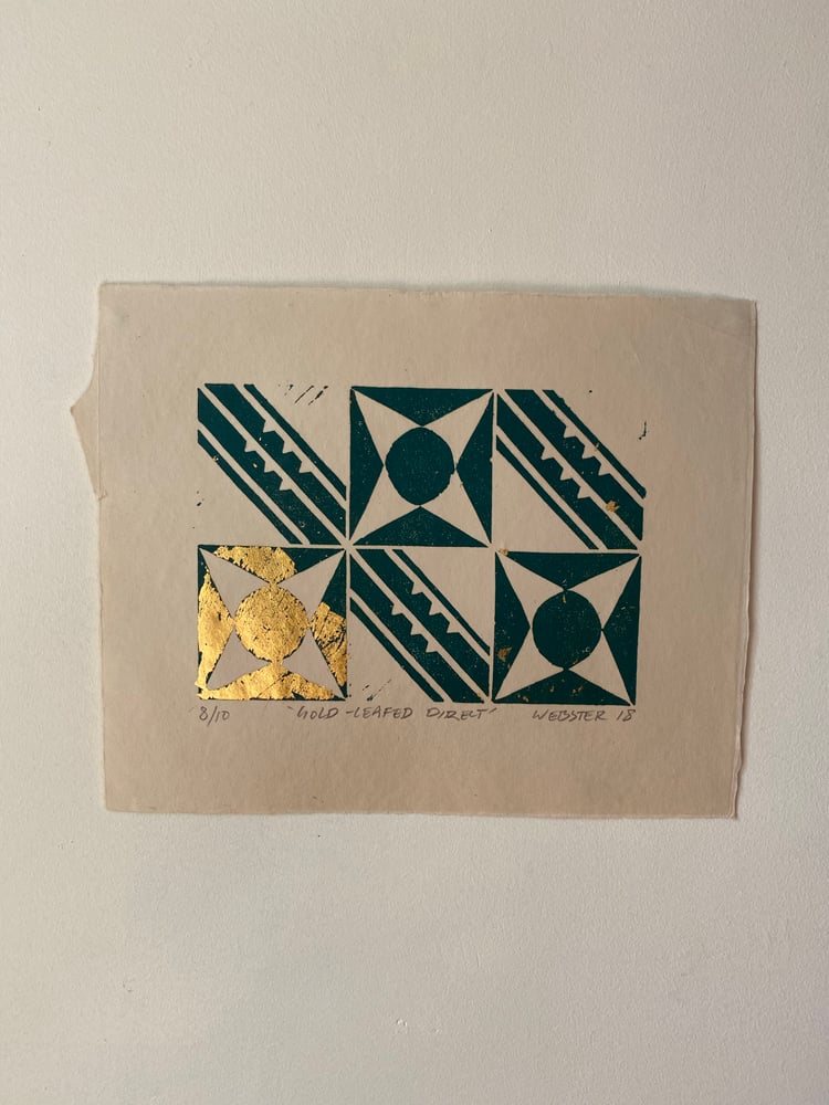 Image of Gold-Leafed Direct (2018)