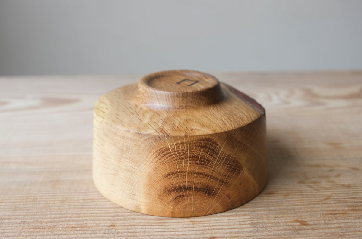 Image of Spalted white oak bowl