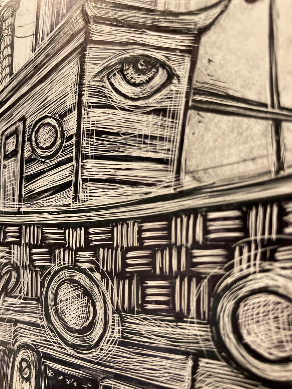 Cincinnati Time Trip Original Artwork