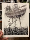 Cincinnati Time Trip Original Artwork