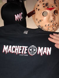 Image 2 of Machete Man Customs T Shirt