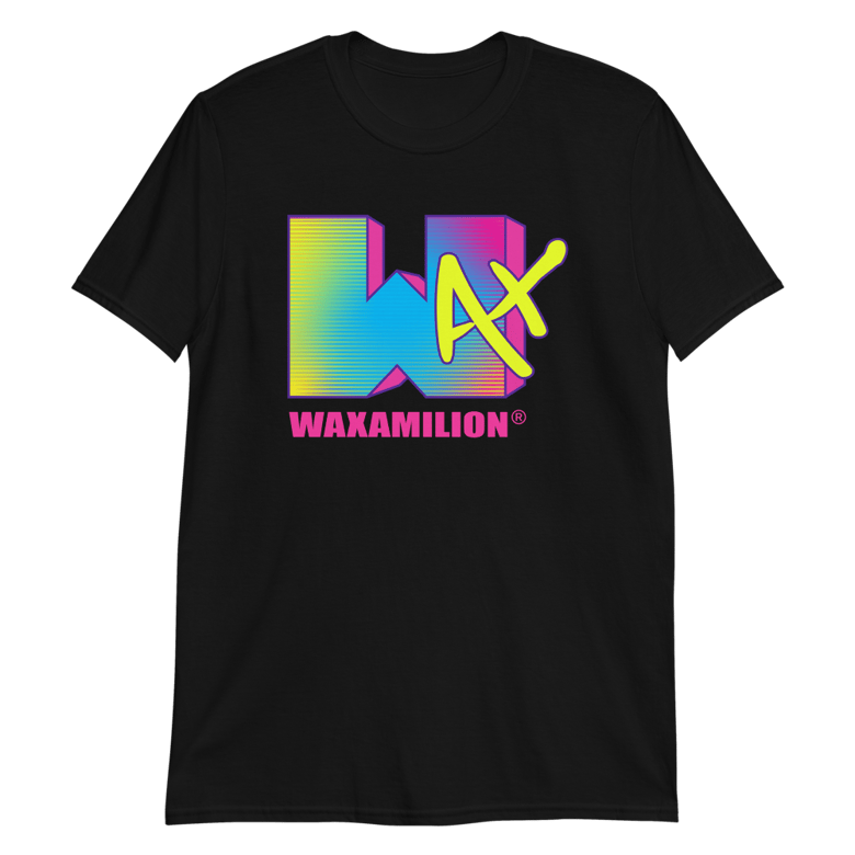 Image of WTV Shirt (Black Neon)