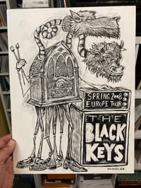 Image 1 of Black Keys Europe 2008 original Art