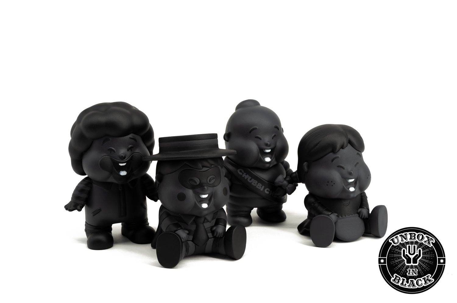 Image of CHUBBI CHEEKS 'UNBOX IN BLACK' SPECIAL EDITION