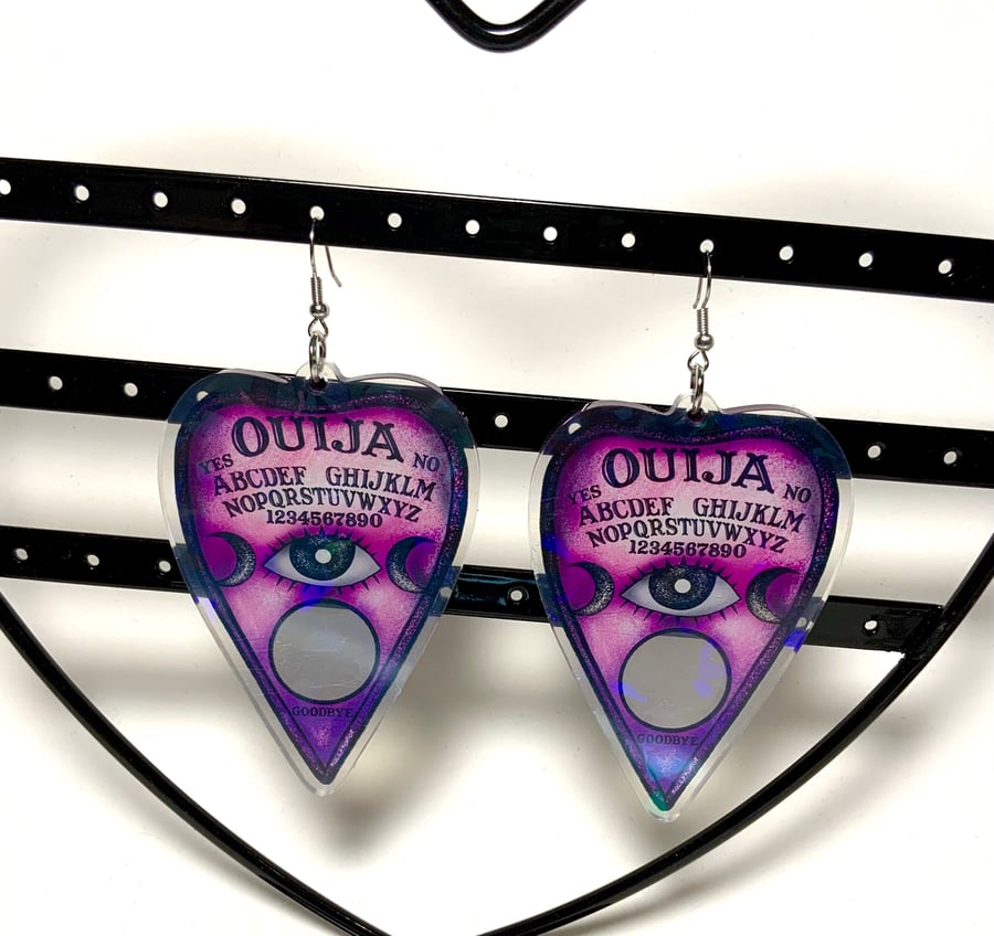 Image of Pink Ouija Earrings