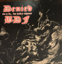 Image 1 of Denied - BDF Split CD