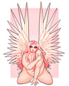 Pink Angel Print