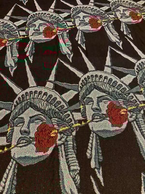 Image of Liberty Lust (I 💚NY)  woven blanket PREORDER 
