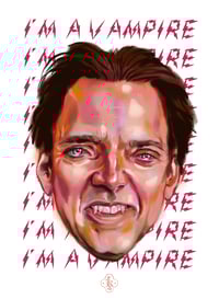 Nicolas Cage Vampire’s Kiss Portrait 