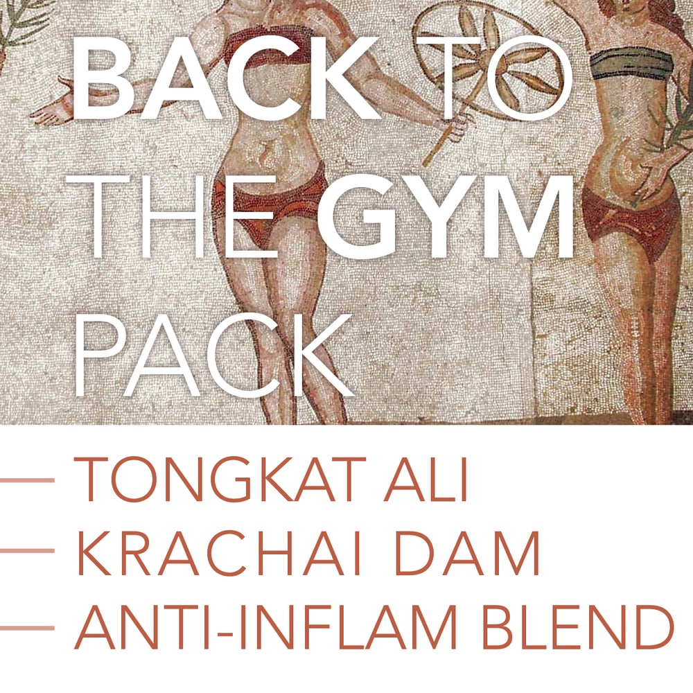 Image of BACK to the GYM Pack: Anti-Inflammatory Blend, Krachai Dam and Tongkat Ali
