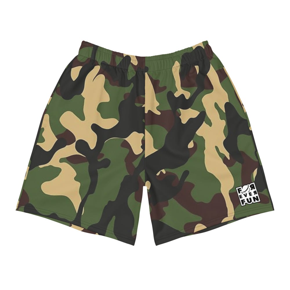 Image of Camo Logo Shorts