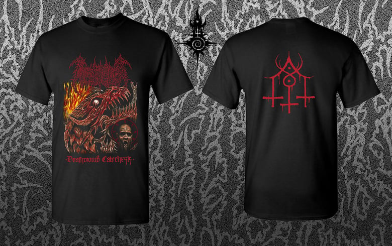 Image of PSEUDOGOD "Deathwomb Catechesis" T-SHIRT