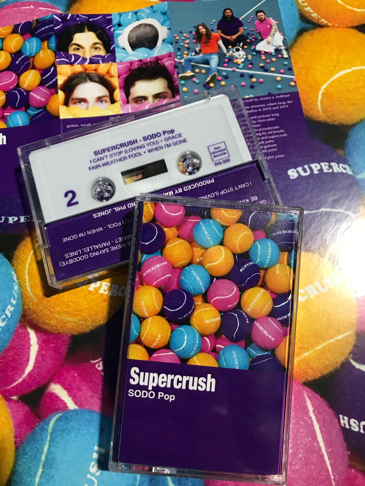 Image of Supercrush - SODO Pop Cassette Tape