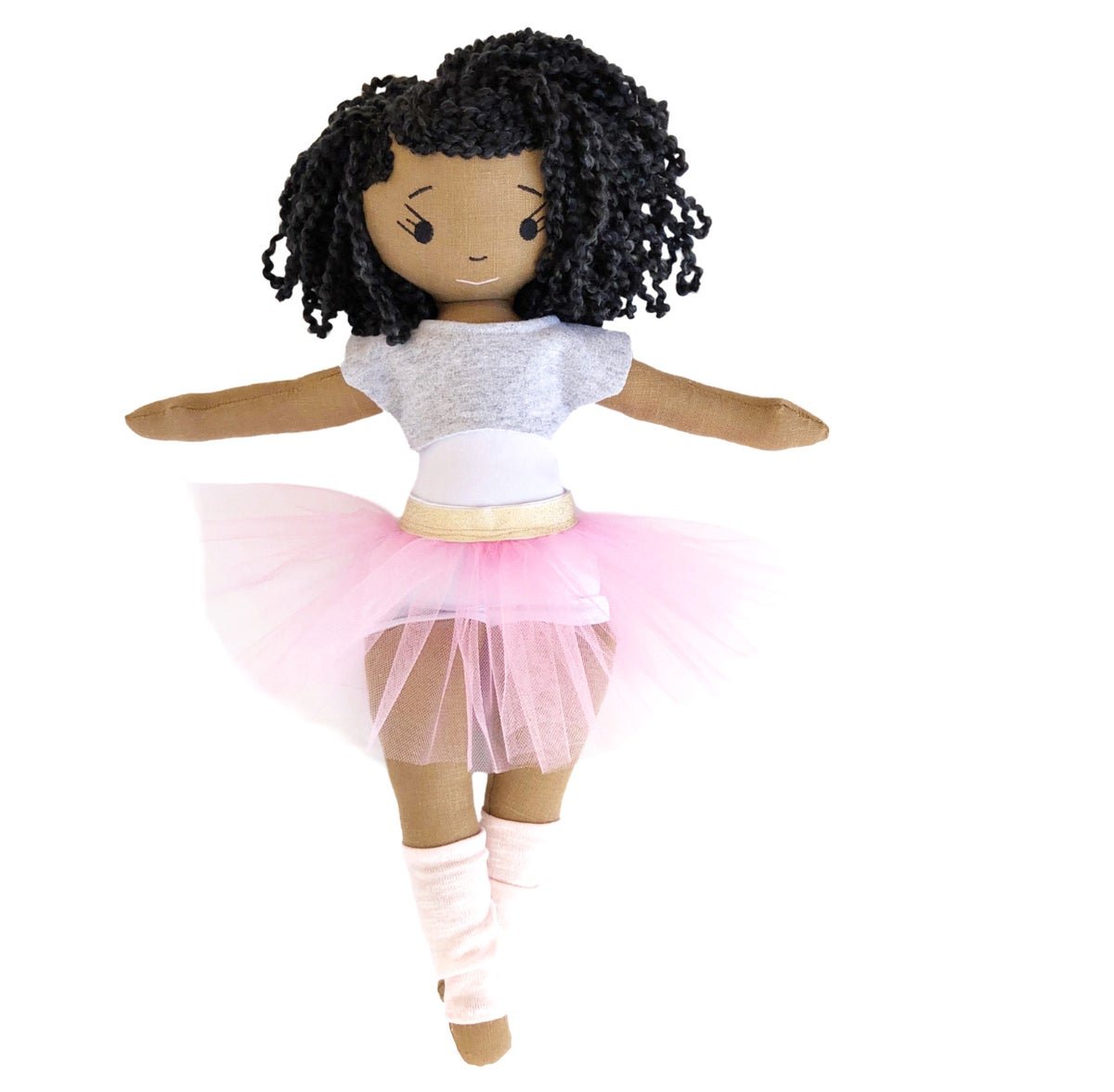Ballerina Brenn More to Love Handmade Linen Doll(Preorder Item - ship date May1-July 30,2022)