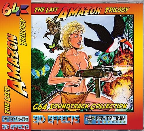 Image of The Last Amazon Trilogy C64 Soundtrack CD