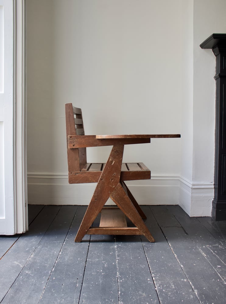 Image of Paddle Arm Chair by Pierre Jeanneret, 1950s