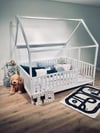 FULL Size toddler bed 53''x75'' with bed rails Teo Beds FREE SHIPPING