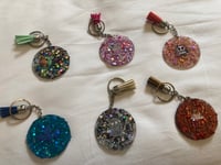 Glitter Keyrings