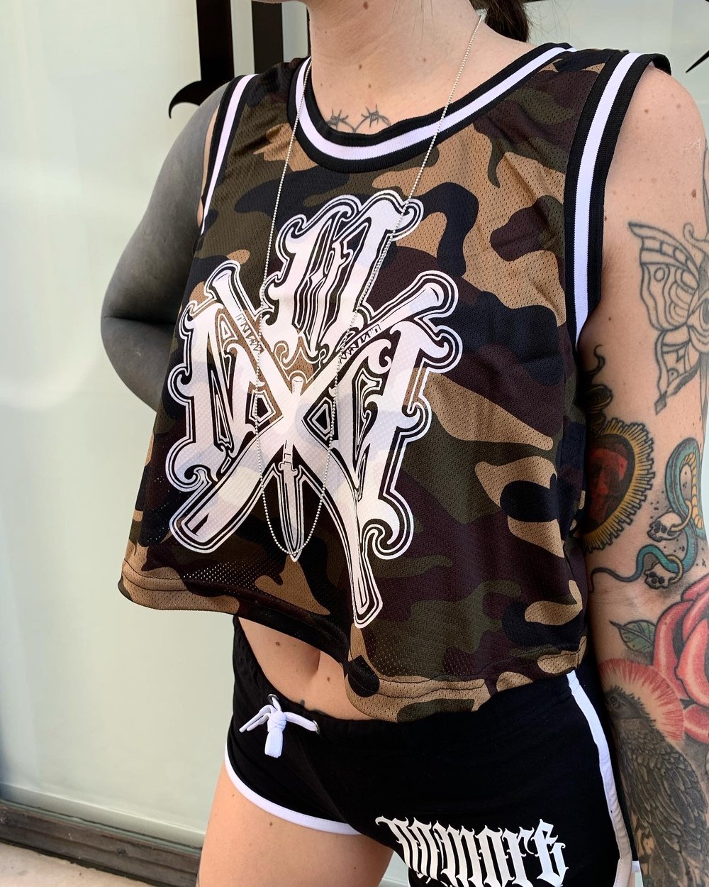 Crop top camo NMP